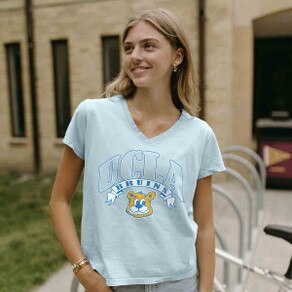 UCLA Women's Ribbon Retro Joe VNeck